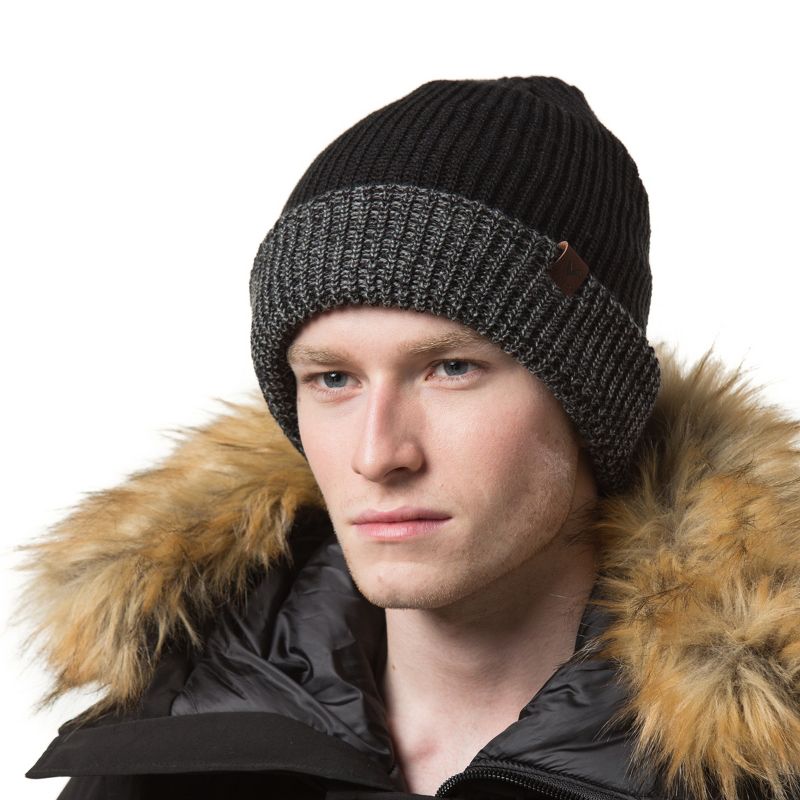 Men's Knit Beanie Winter Hat, 1 of 7