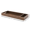 Child Craft Universal Changing Table Topper, Convert Dresser into a Changing Table Surface, Securely Attaches, Non-Toxic, Baby Safe Finish - 2 of 4