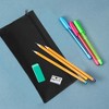 Unique Bargains Pencil Case Canvas Large Capacity Stationery Pen Bag for Office - 4 of 4