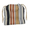 Blazing Needles, 16-inch Spun Polyester Outdoor U-shaped Tufted Chair Cushions (Set of 2) - 2 of 2
