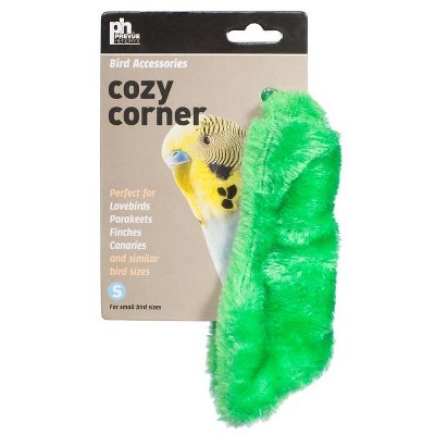 Prevue Pet Cozy Corner Fleece Bird Blanket - Small (Green)