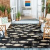 Courtyard CY6012 UV & Stain Resistant Non-Shedding Power Loomed Indoor/Outdoor Rugs - Safavieh - 2 of 4