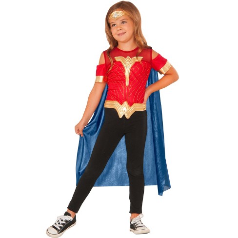 Imagine Girls Wonder Woman Costume Top Set Target