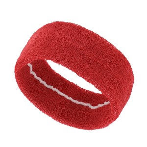 Unique Bargains Solid Color Sport Headband 1 Pc - 1 of 4