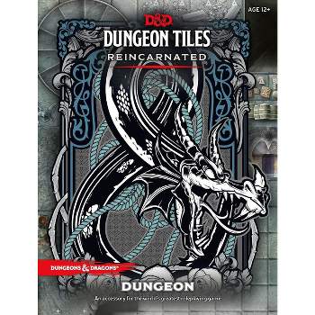 D&d Dungeon Tiles Reincarnated: Dungeon - by  Dungeons & Dragons (Hardcover)