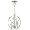 Livex Lighting Aria 3 - Light Chandelier in  Brushed Nickel - 2 of 4