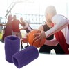 Unique Bargains Wrist Sweat bands Wristbands for Sport Wrist Wraps Absorbing Cotton Terry Cloth 3.15"x3.94" 1 Pair - 2 of 4