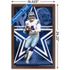 Trends International NFL Dallas Cowboys - Dak Prescott 22 Framed Wall Poster Prints - 3 of 4