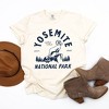 Simply Sage Market Women's Vintage Yosemite National Park Short Sleeve Garment Dyed Tee - 3 of 4