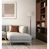 Cut Off Base Floor Lamp Black/Brown Metal/Wood - Threshold™ - 4 of 4