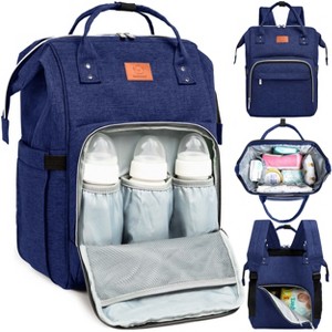 KeaBabies Original Diaper Bag Backpack, Multi Functional, Water-resistant, Large Baby Bags for Girls, Boys - 1 of 4