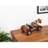 HomeRoots 5" Red And Silver Metal Hand Painted Model Car Tabletop Sculpture - 2 of 4
