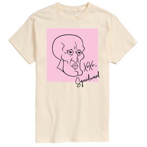 Men's - Spongebob Squarepants - Xoxo Handsome Squidward Short Sleeve Graphic T-Shirt - 1 of 4