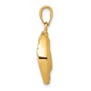 Black Bow Jewelry 14k Yellow Gold Baseball Glove and Ball Pendant - 2 of 4