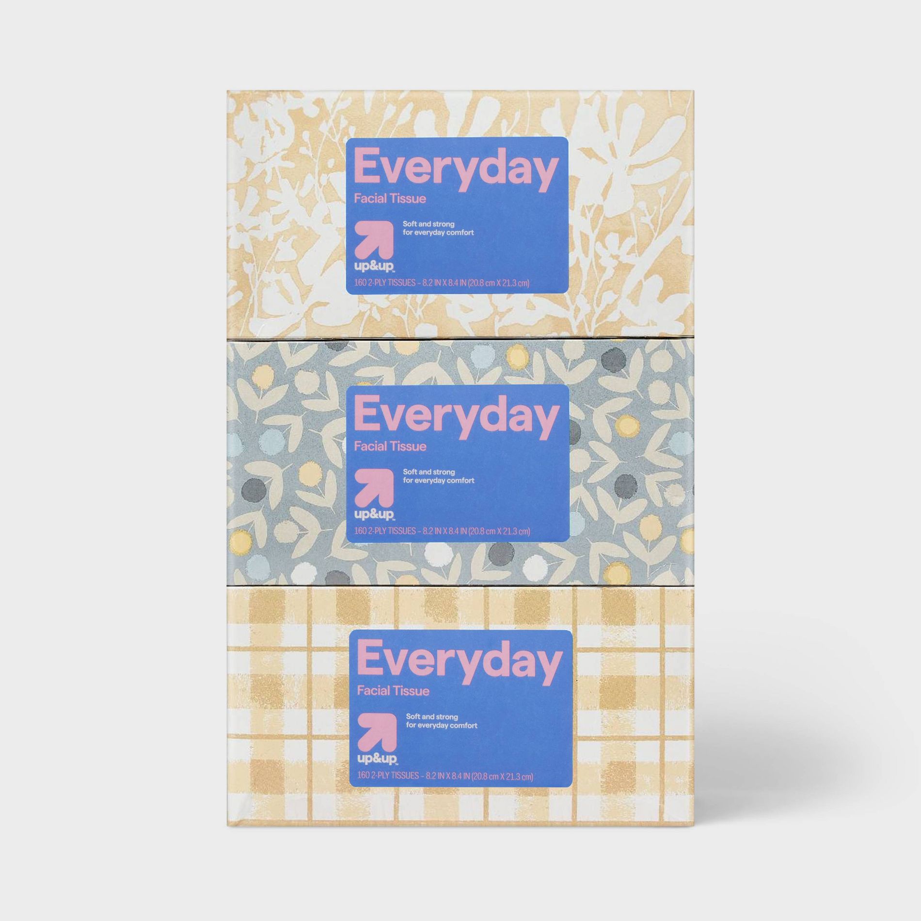 Everyday Facial Tissue - up&up™
