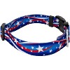 Country Brook Petz Deluxe Star Spangled Dog Collar - Made In The U.S.A. - 4 of 4