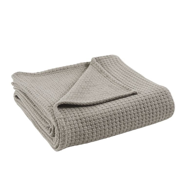 Modern Threads 100% Cotton Thermal Blanket., 1 of 3
