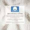 100% Cotton Textured Waffle Weave Duvet Cover & Sham Set - Great Bay Home - 3 of 4