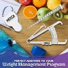 MEDca Body Fat Caliper & Tape Measure, Accurately Measures BMI - 4 of 4