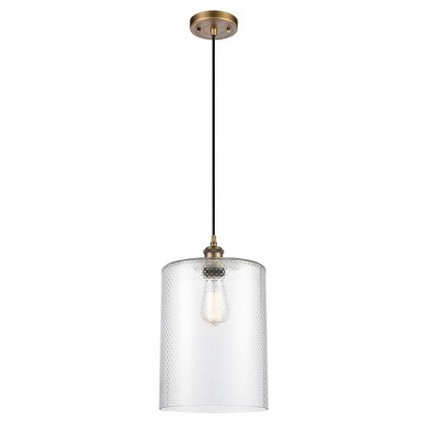 Cobbleskill - 1 Light Cord Hung Mini Pendant In Industrial Style-14 Inches Tall and 9 Inches Wide