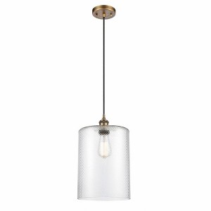 Cobbleskill - 1 Light Cord Hung Mini Pendant In Industrial Style-14 Inches Tall and 9 Inches Wide - 1 of 1