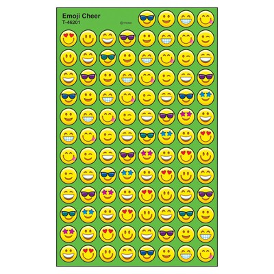 Trend Emoji Cheer superSpots Stickers, 800 ct (Pack of 6)
