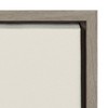 18" x 24" Sylvie Chrysanthemum Framed Canvas by F2 Images Gray - Kate and Laurel - 3 of 4