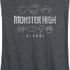 Women's - Monster High - Alumni Dead Luxe Graphic Racerback Tank - 2 of 4