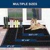 Front Door Outside Entrance Heavy Duty Rubber Doormat Black Trap Dirt Moisture Easy Clean Low Profile Indoor Outdoor - 2 of 4