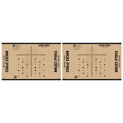 Morrell Yellow Jacket MOD Pro Polypropylene Wrap for MOD Pro Archery Target with Precision Bullseye 3 Sizes, Square, and Circles, 2 Pack, Tan