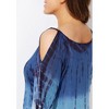 Swimsuits for All Women's Plus Size Miranda Tie Dye Cover Up Tunic - 4 of 4