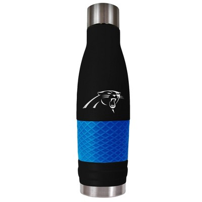 NFL Carolina Panthers 20oz Sport Water Bottle with Silicone Grip