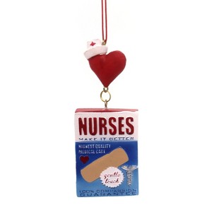Kurt S. Adler 4.25 In Nurses Bandage Box Gentle Touch Compassion Tree Ornaments - 1 of 2