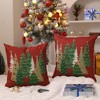 LISM 18x18 inches Christmas Pillowcases set of 2 - 2 of 4
