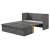 Whisen Modern Design Full Size Murphy Bed, Folded into a Cabinet with a Large Drawer and USB Ports - 3 of 4