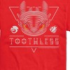 Men's - How to Train Your Dragon - Toothless Line Art Short Sleeve Graphic T-Shirt - 2 of 4