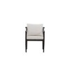 New Classic Furniture,Moana Metal Patio Side Chair in Brown/Ivory (Set of 6) - 3 of 4