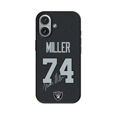 NFL Las Vegas Raiders Players Game Tactic MagSafe Compatible Cell Phone Case for Apple iPhone 17 Series