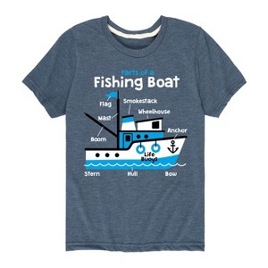 Boys' - Instant Message - Transportation Short Sleeve Graphic T-Shirt - 1 of 4