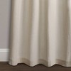 84" x 52" Milo Linen Window Curtain Panels Set - Lush Décor - 3 of 4