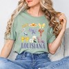 Simply Sage Market Women's Coquette Louisiana Chart Short Sleeve Graphic Tee - 2 of 4