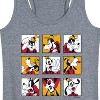 Women's - Disney - Goofy Grid Graphic Racerback Tank - 2 of 4