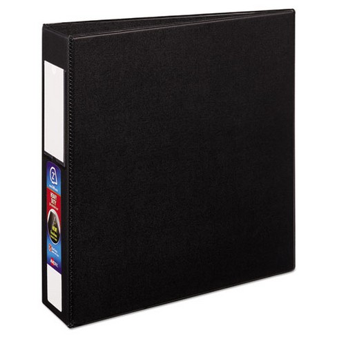 Avery Heavy-Duty Non-View Binder with DuraHinge and One Touch EZD Rings, 3 Rings, 2" Capacity, 11 x 8.5, Black - image 1 of 4