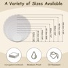 Unique Bargains Disposable Greaseproof Cardboard Scalloped Cake Platters 20 Pcs - 4 of 4