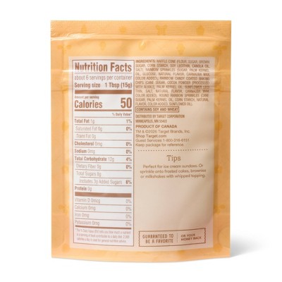 Waffle Cone Razzle Sprinkles Mix - 3oz - Favorite Day™