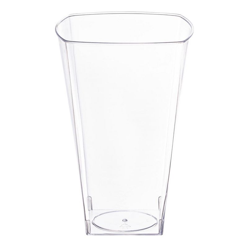 Smarty Had A Party 10 oz. Clear Square Plastic Cups (336 Cups), 1 of 4