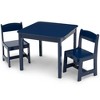 Delta Children MySize Kids' Wood Table and Chair Set 2 Chairs Included - 4 of 4
