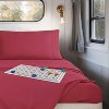 Nestl RV Queen Sheets, Super Soft 4PC Microfiber Sheet Set for Camper, Short Queen Sheets - 4 of 4