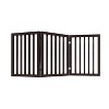 Pet Adobe 3-Panel Folding Indoor Pet Gate for Stairs or Doorways - 3 of 4