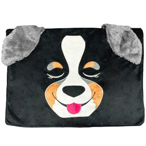Pet Bed In A Box Slipcover: Shadow The Chocolate Dog, Small, 24x18" Bed Case - 1 of 4